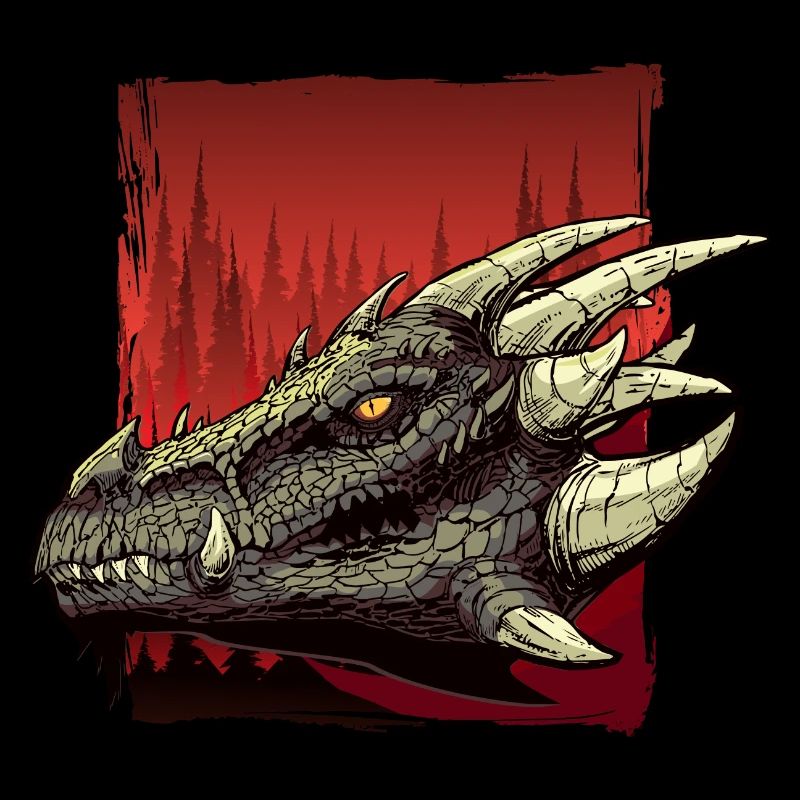 Dragon Mythical Fantasy Creature Fire