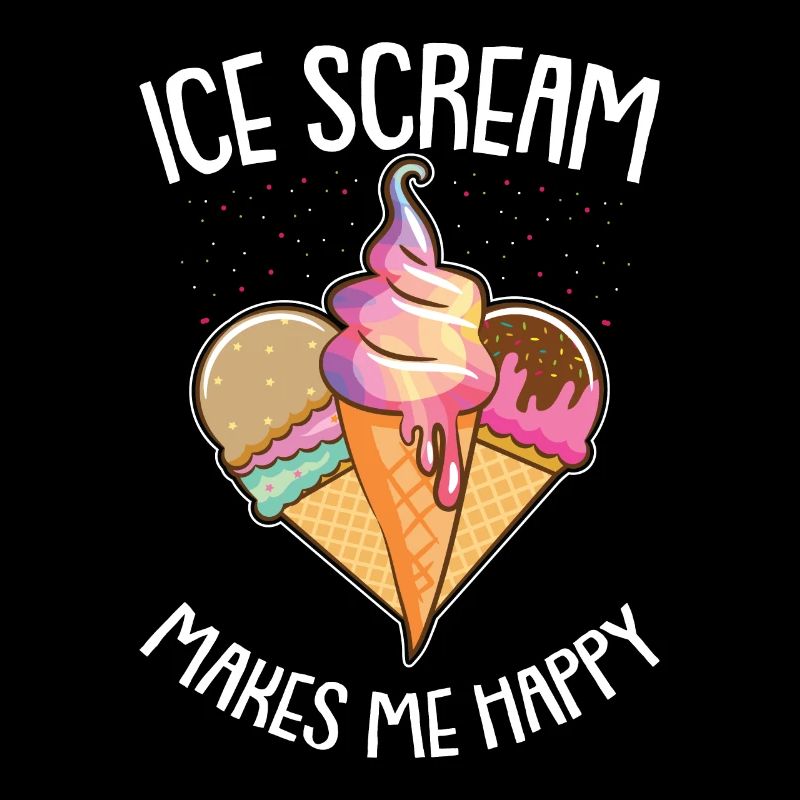 Eiskrem Eis Eiscreme Sommer Spruch Geschenk
