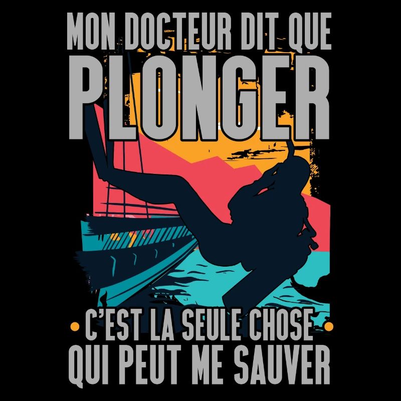 Plongée Sous Marine Humour Idée Cadeau Plongeur