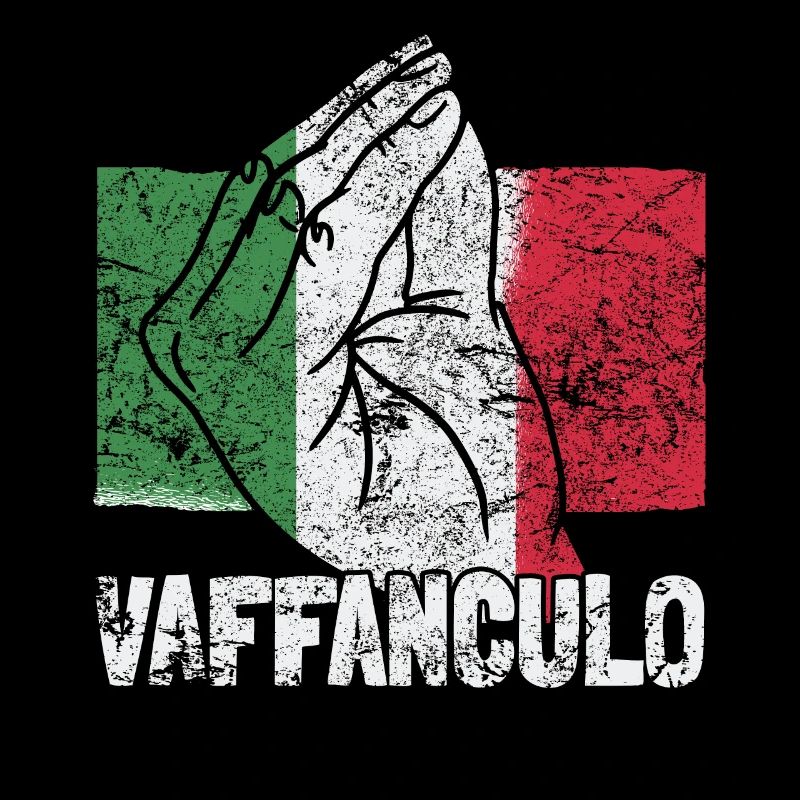 Funny Italian Italy Vaffanculo hand gesture