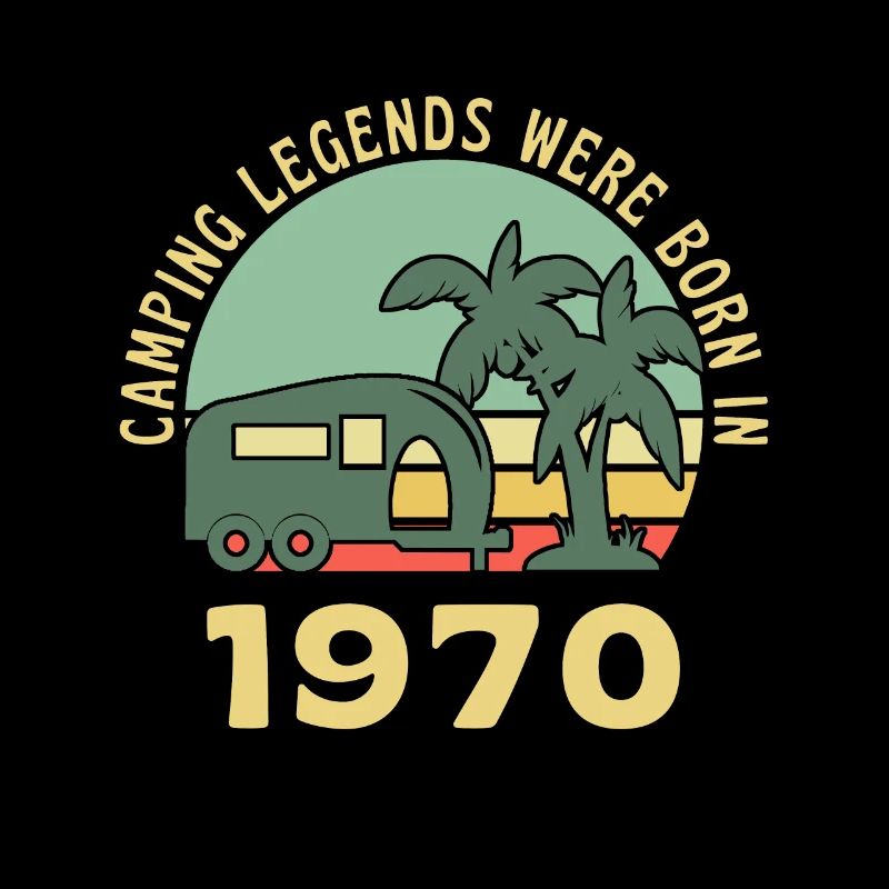 Camping Legends Né En 1970 Caravan