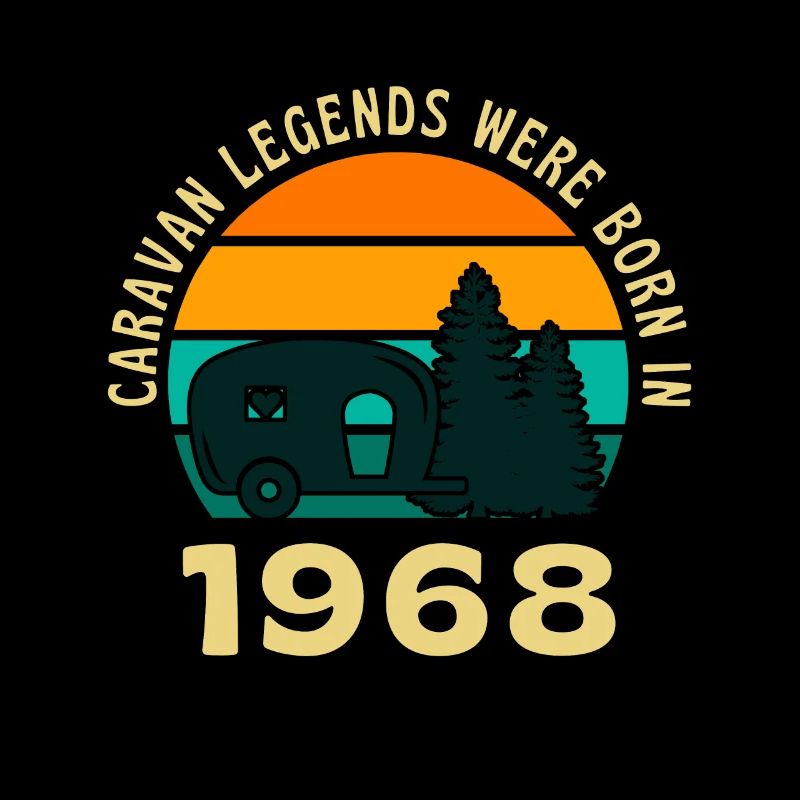 Camping Legends né en 1968 Caravane