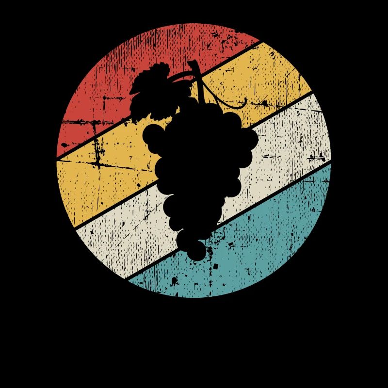 Fruit Grapes Wine GrapeRebe Retro Gift