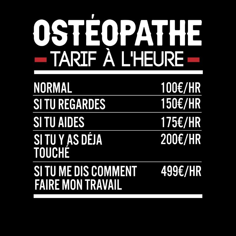Ostéopathe Idée Cadeau Humour