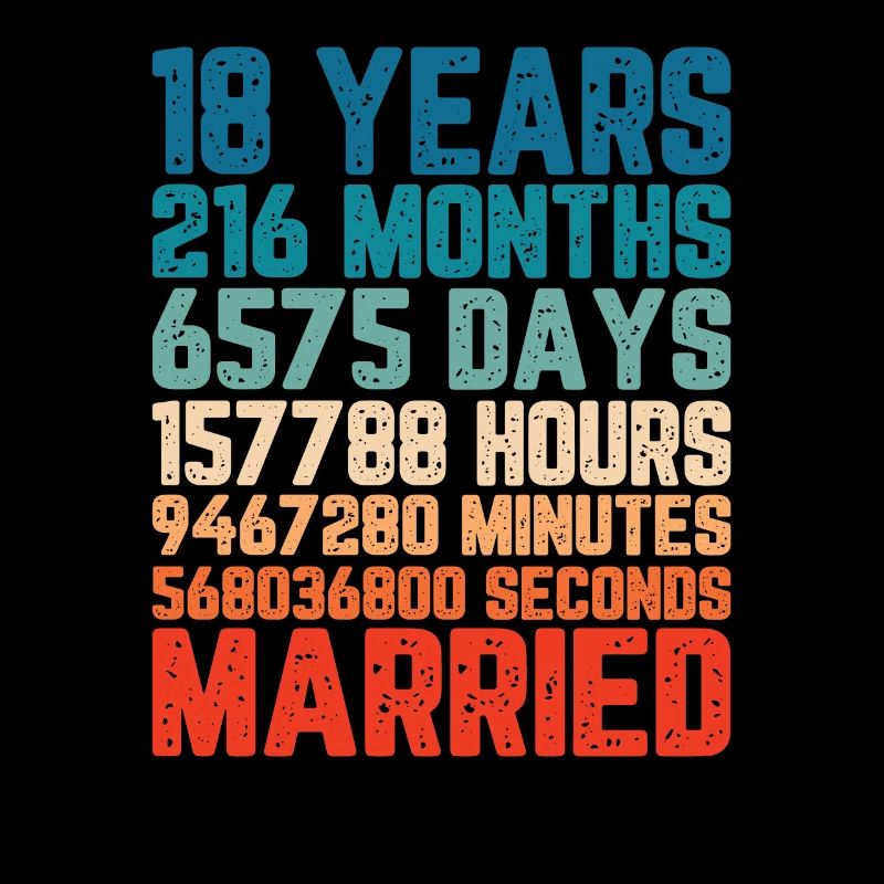 18 ans marié Mariage Mariage Dire Cadeau