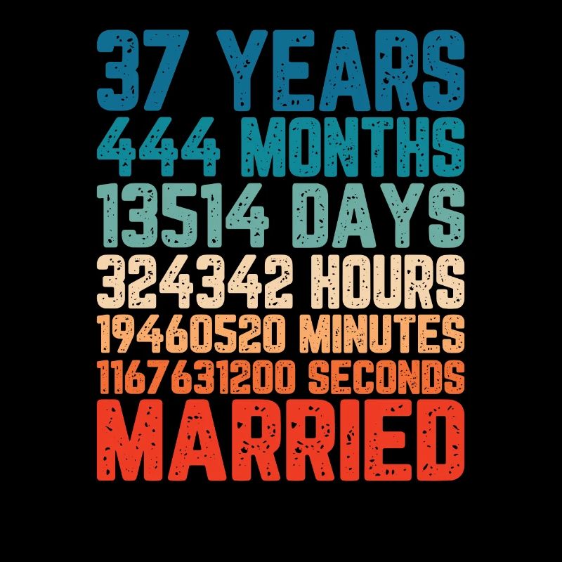 37 ans marié Mariage Mariage Dire Cadeau