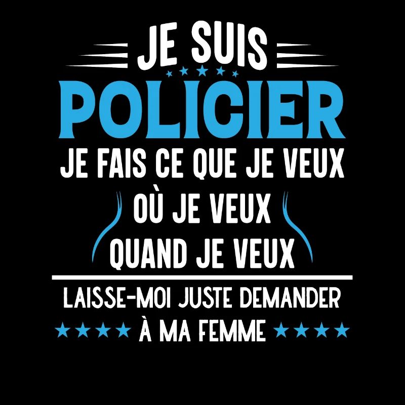 Policier En Couple Idée Cadeau Pour Mon Mari