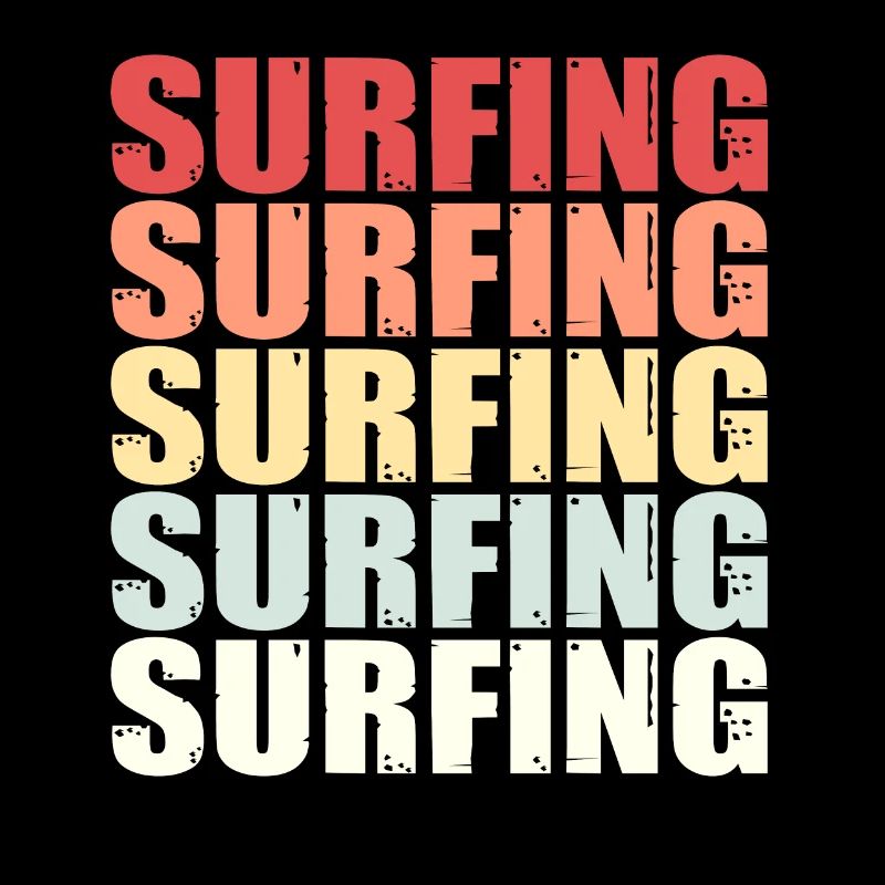 Surfer Girl Surf Surfer Saying Retro Gift