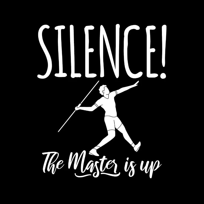 Silence! The Master is up! Javelin throw Javelin throw