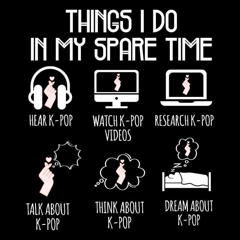 Kpop Temps Libe Humour Cadeau