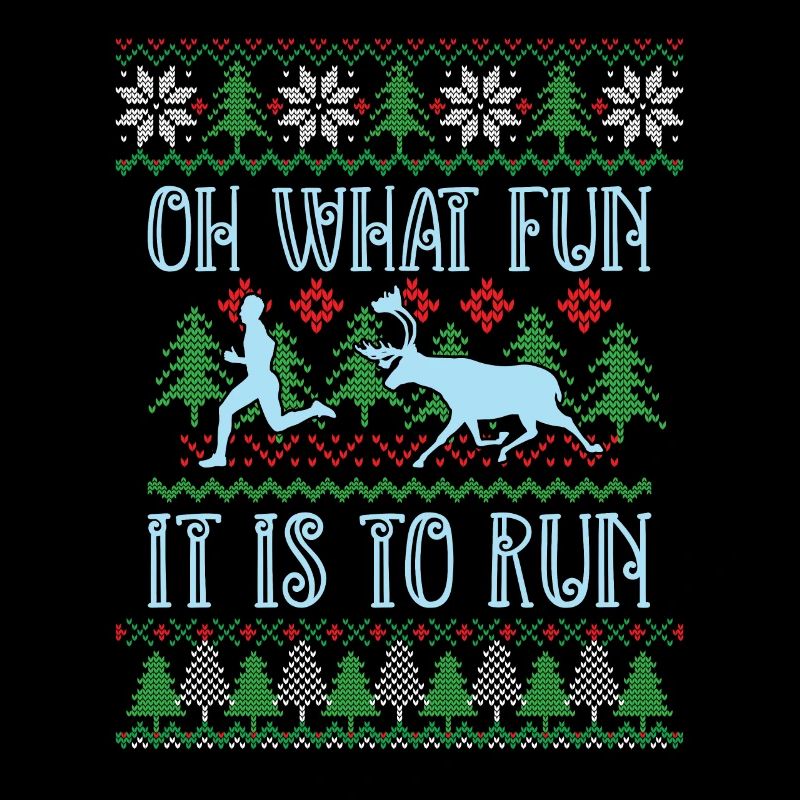 Oh what fun it is to run - ugly sweater run 5k