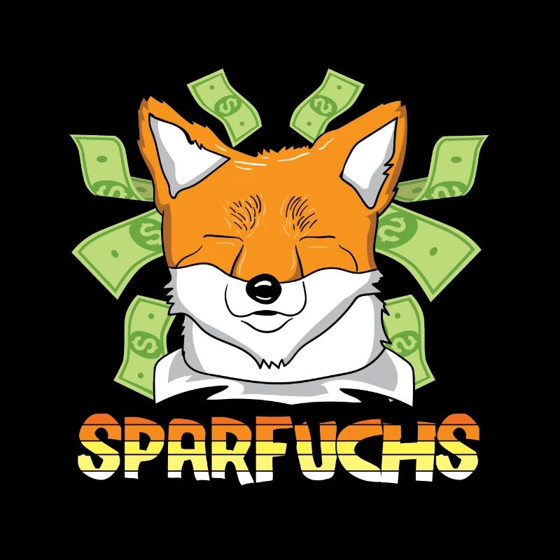 Sparfuchs Économisez de l’argent Miserly Stingy Miser collier Miser