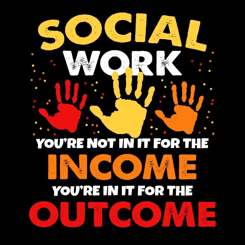 Fière travailleuse sociale