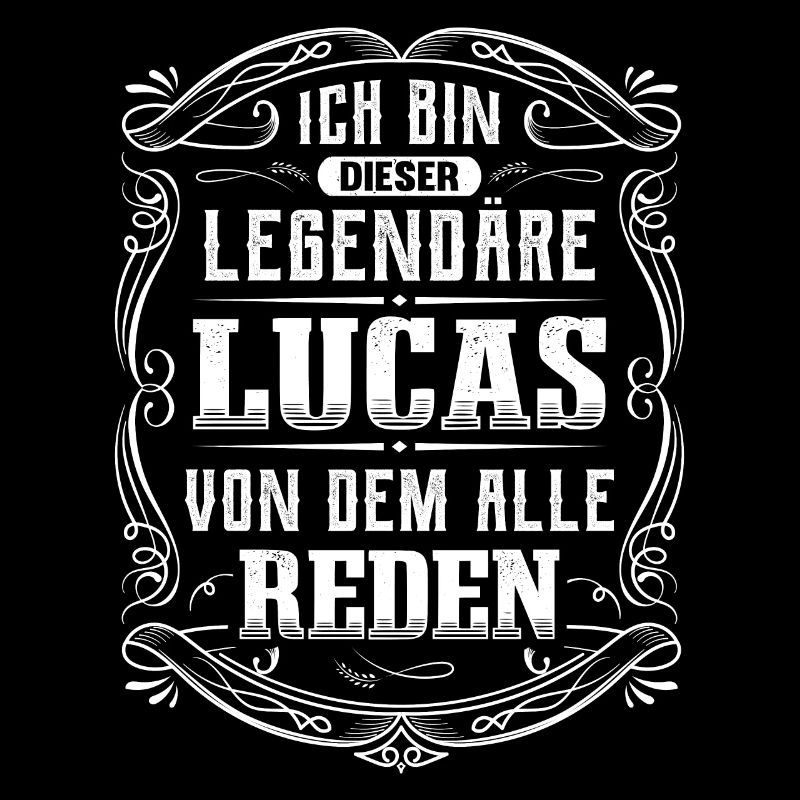 Ich bin dieser legendäre Lucas