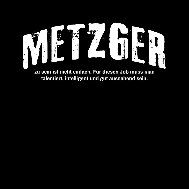 Metzger zu sein ist nicht einfach Lustig Fleisch
