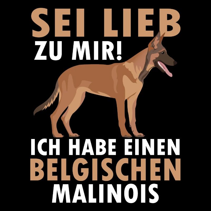 Belgischer Malinois sei lieb zu mir Schäferhund