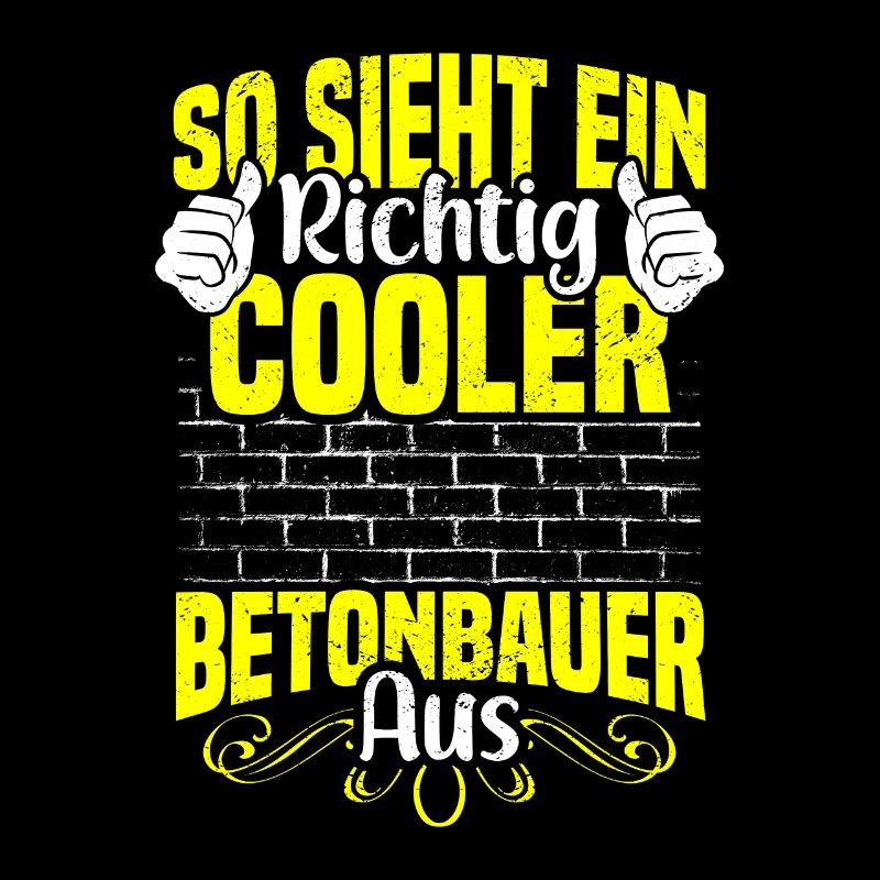 So sieht ein richtig cooler Betonbauer aus