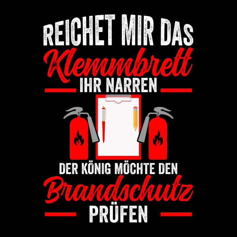 Reichet das Klemmbrett Brandschutzbeauftragter