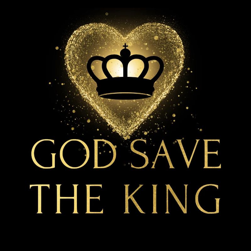 British King Coronation Charles England Flag