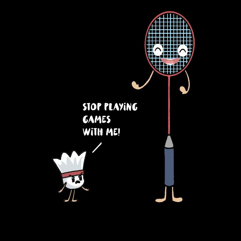 Badminton Schäger vs Ball Stop playing Games!