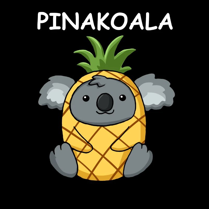 Koala Pineapple Funny Pinakoala Gift
