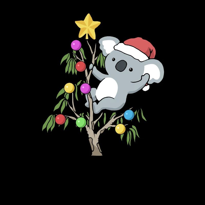 Koala Weihnachten Lustiges Weihnachts Geschenk