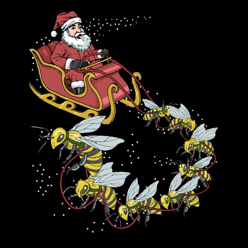 Biene Weihnachten