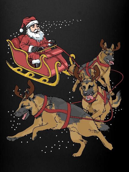 German Shepherd Christmas