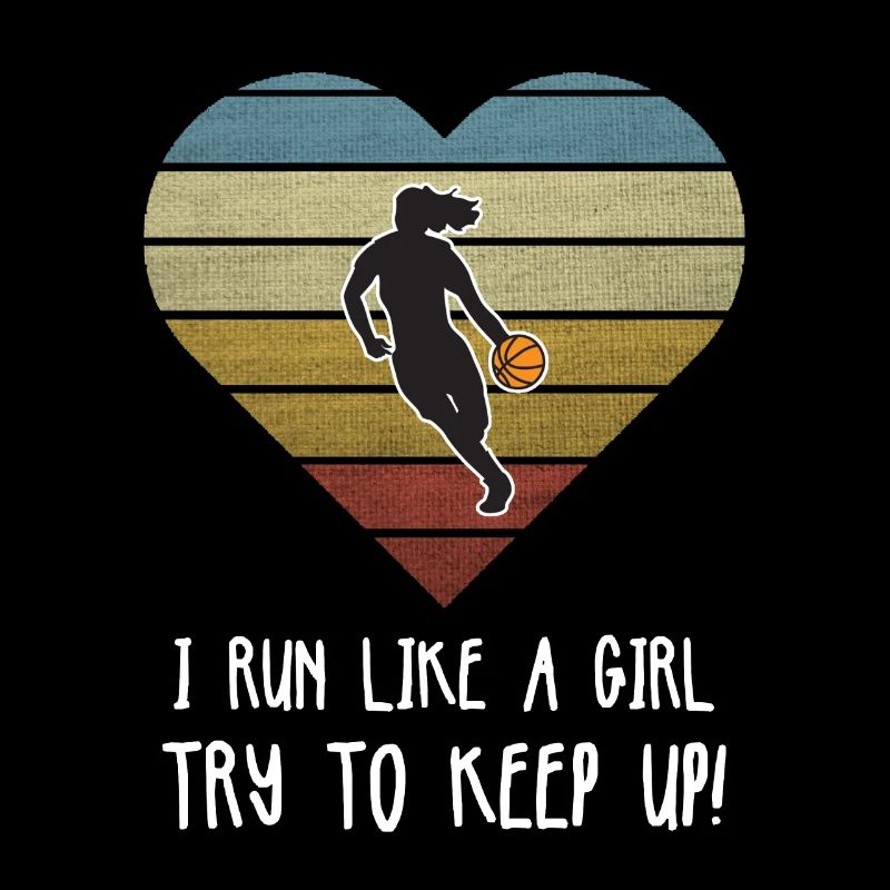 Mädchen Basketball Geschenk Design