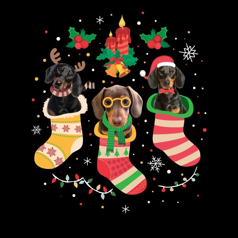 Dackel Weihnachten