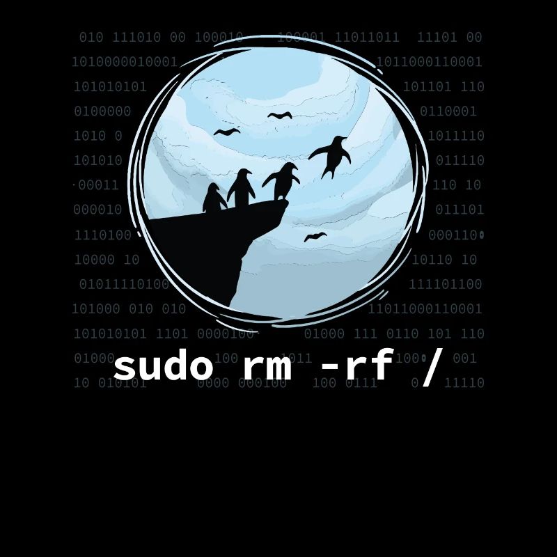 Programmeur Sudo RM RF Funny
