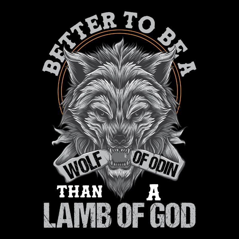 Viking Wolves Odin Walhalla Wolf Scandinavia