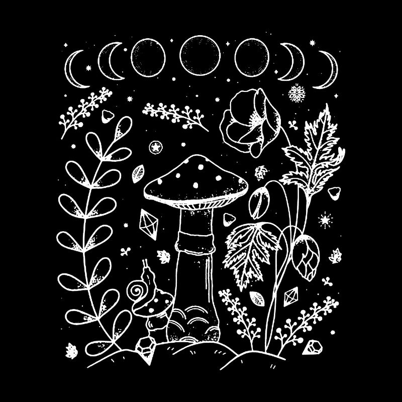 Goblincore Aesthetics Dark Academia Mushroom Gift