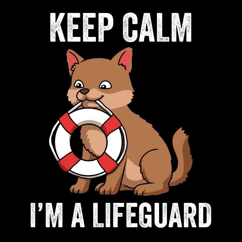 Dans le cadeau de sauveteur A Lifeguard
