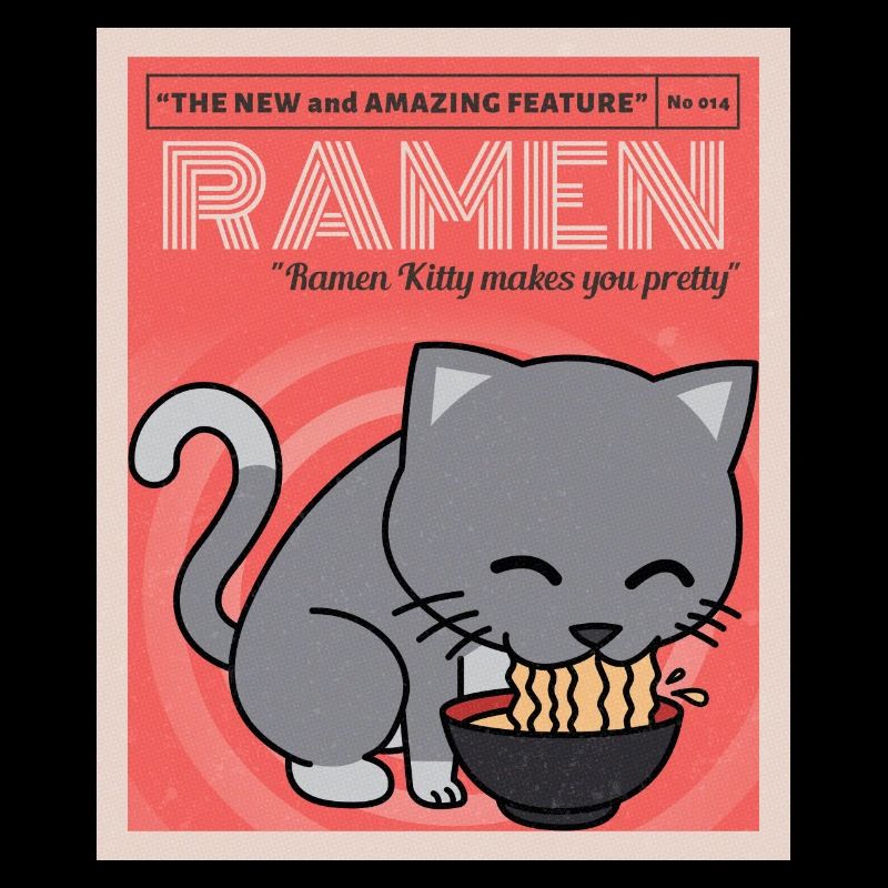 Ramen cat kawaii ramen anime
