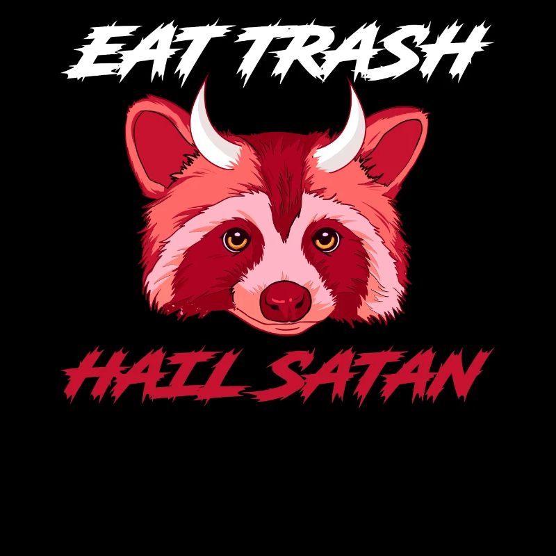 Eat Trash Hail Satan Satan Geschenk