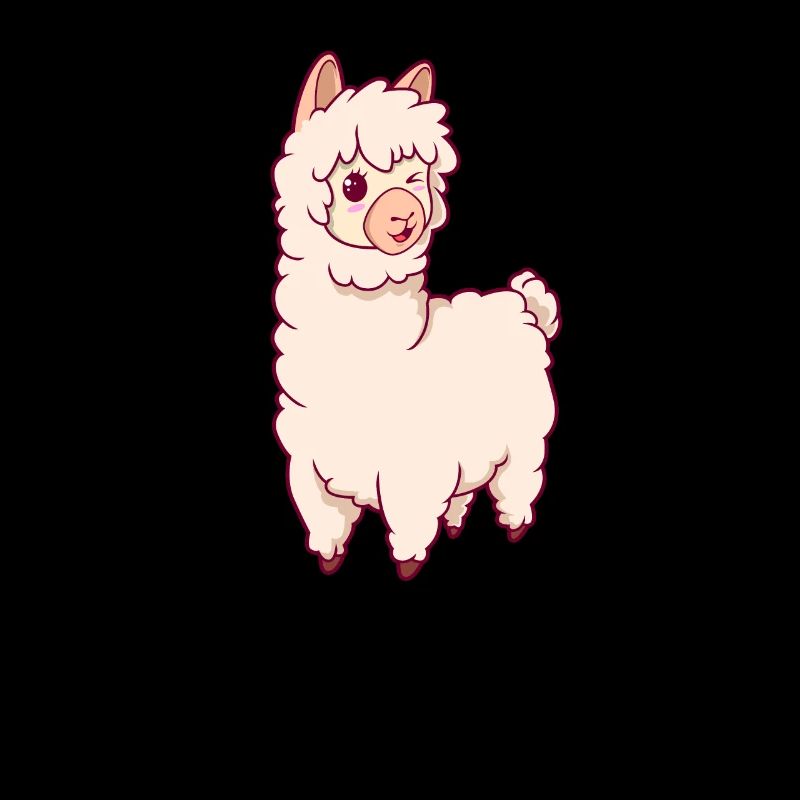 Kawaii Lama - Alpaka