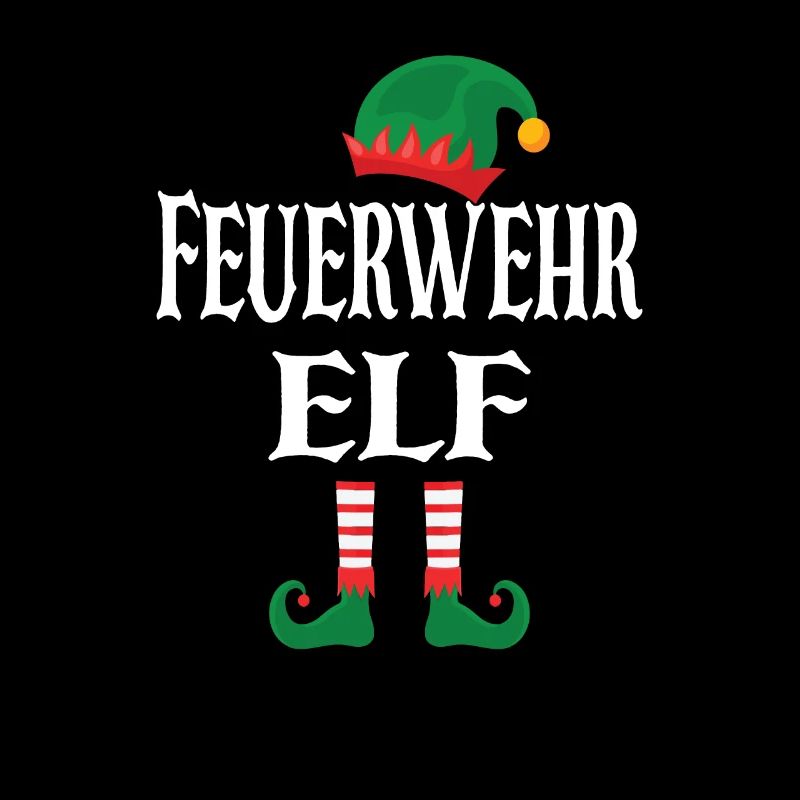 Weihnachten Feuerwehr Elf