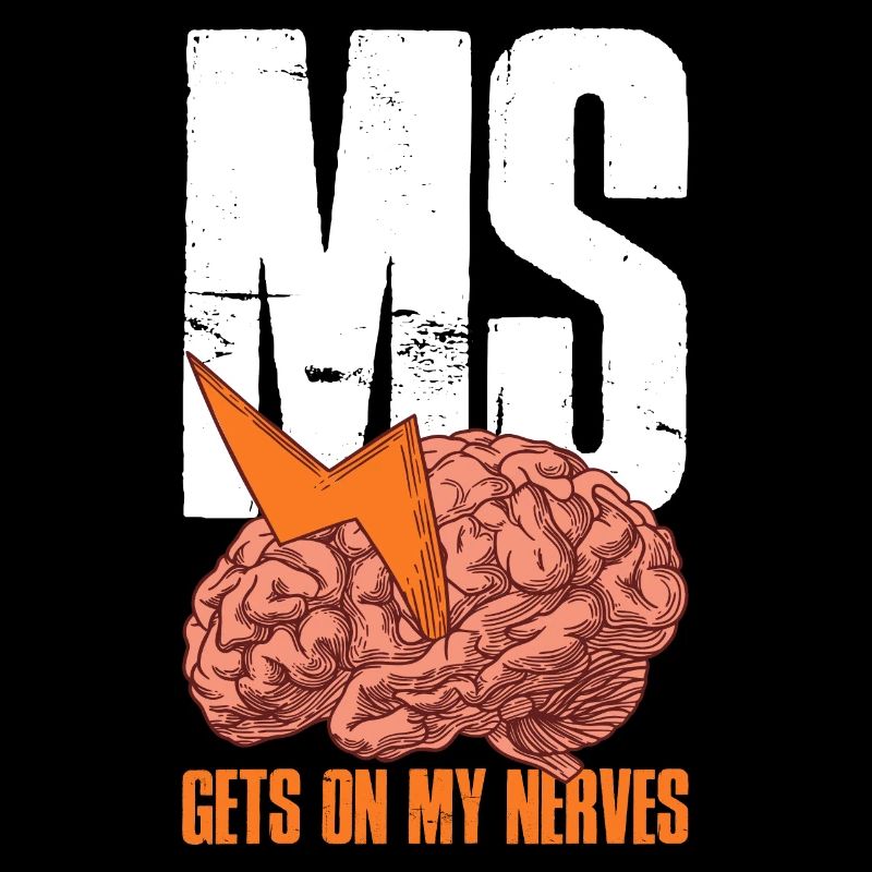 MS Gets On My Nerves Multiple Sklerose Geschenk