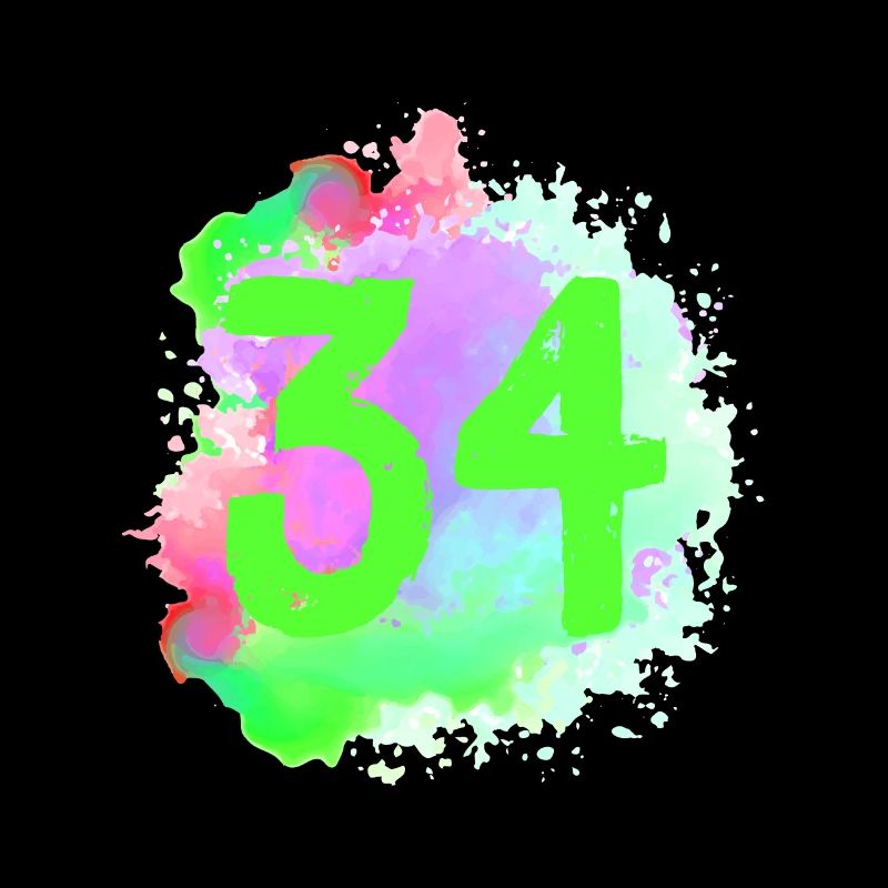 34 Number of blobs