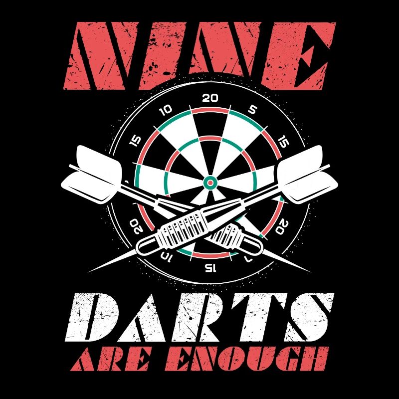 Dartpfeil Dartscheibe Dartmannschaft Geschenkidee