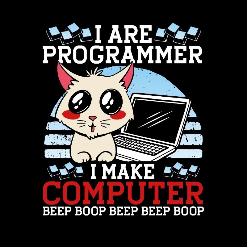 Katze Programmieren Coder Programmierer