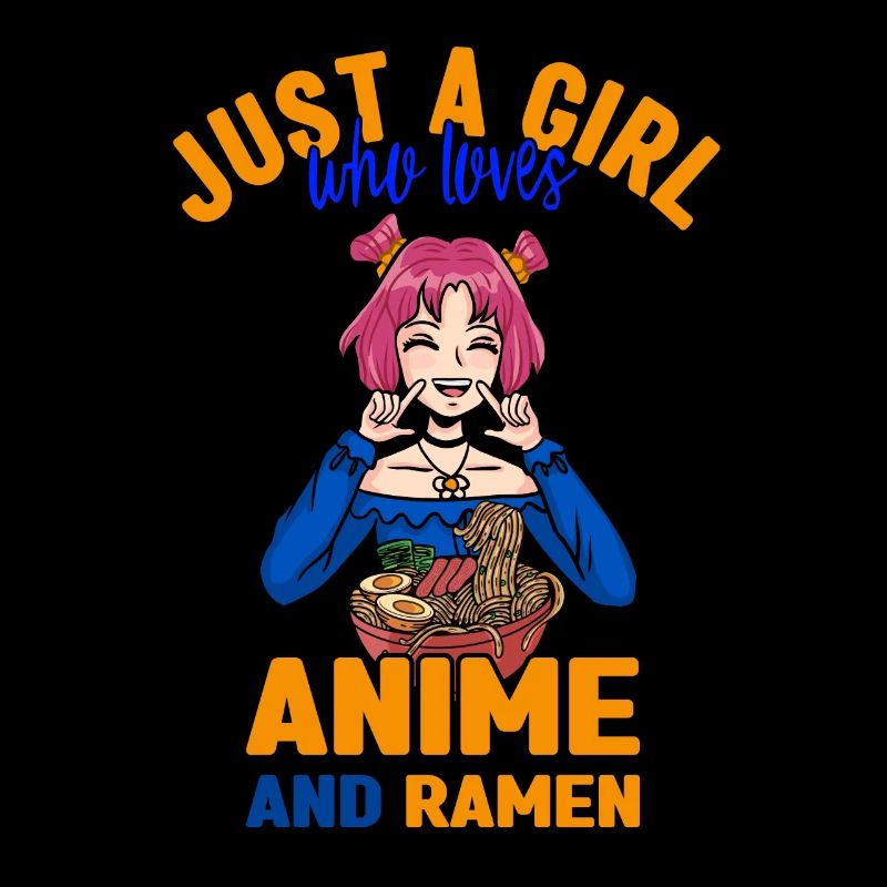 Nur ein Mädchen, das Anime, Ramen und Shibas liebt