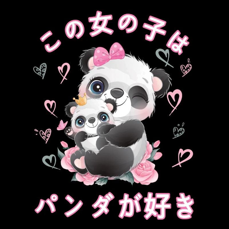 Panda Liebe Mama Panda Bär