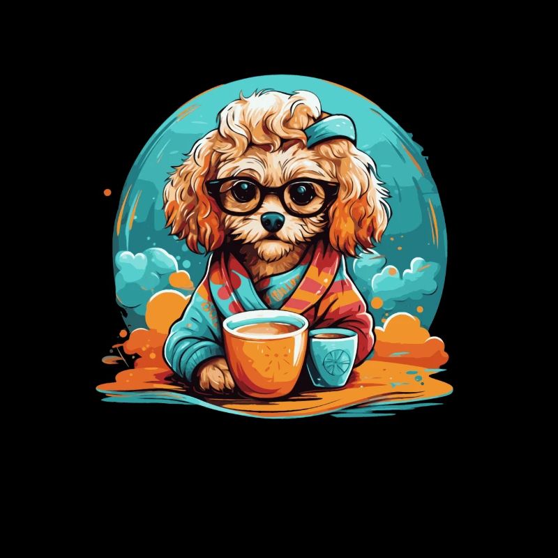 World Coffee Day with Dog