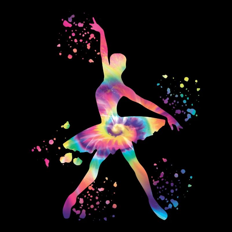 Ballet Dancer Colorsplash Ballerina