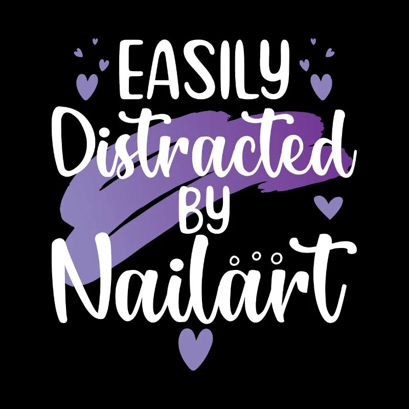 Facilement distrait par le nail art Nail Tech