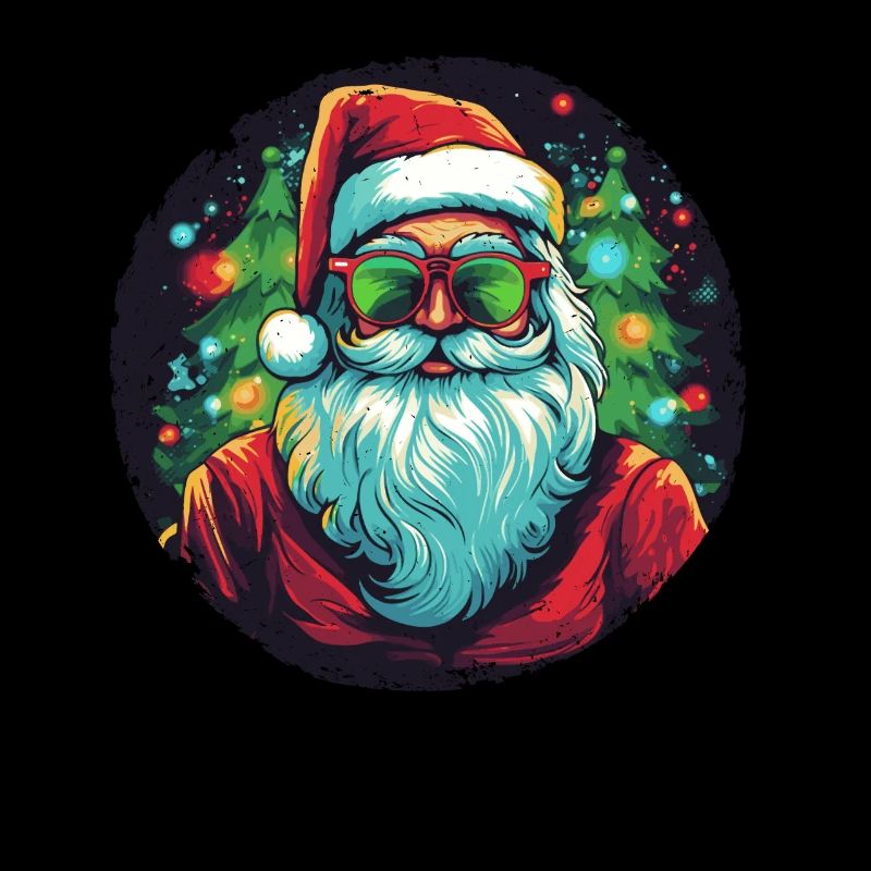 Lustiger Weihnachtsmann zu Weihnachten