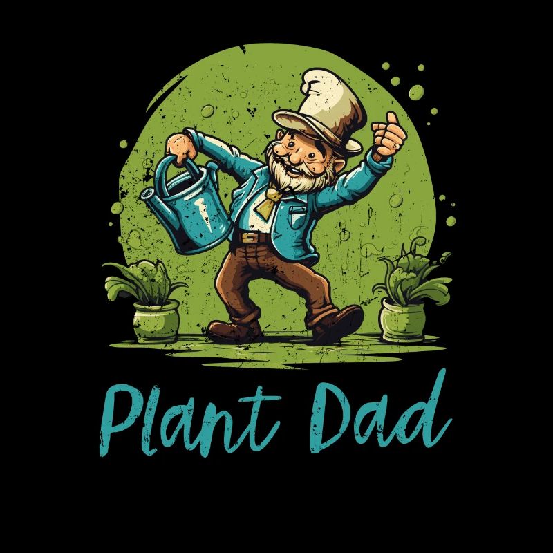 Die Freude eines Gartenliebhabers