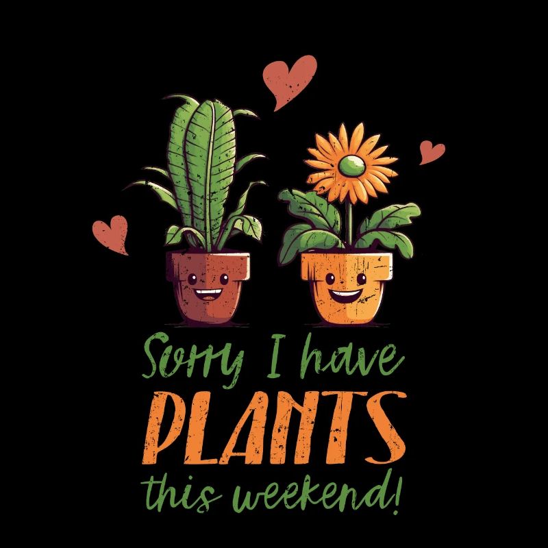 Die Freude eines Gartenliebhabers